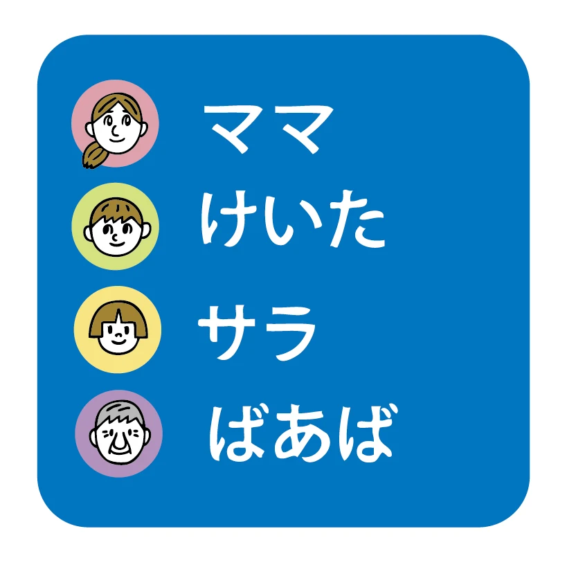 家族の登録・管理